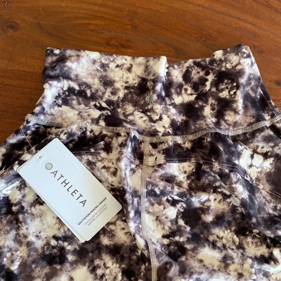 Athleta Salutation Printed Jogger- XS - Picture 4 of 5